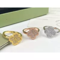 Cheap Van Cleef &amp; Arpels Rings In Gold For Women #1351832 Replica Wholesale [$23.00 USD] [ITEM#1351832] on Replica Van Cleef &amp; Arpels Rings