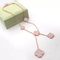 Cheap Van Cleef &amp; Arpels Necklaces For Women #1351839 Replica Wholesale [$40.00 USD] [ITEM#1351839] on Replica Van Cleef &amp; Arpels Necklaces