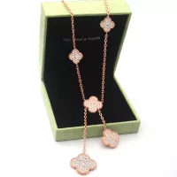 Cheap Van Cleef &amp; Arpels Necklaces For Women #1351839 Replica Wholesale [$40.00 USD] [ITEM#1351839] on Replica Van Cleef &amp; Arpels Necklaces