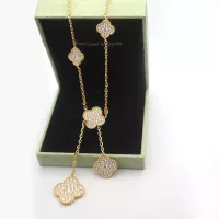 Cheap Van Cleef &amp; Arpels Necklaces For Women #1351840 Replica Wholesale [$40.00 USD] [ITEM#1351840] on Replica Van Cleef &amp; Arpels Necklaces