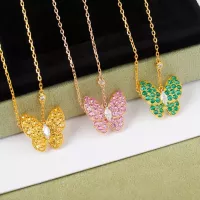 Cheap Van Cleef &amp; Arpels Necklaces For Women #1351870 Replica Wholesale [$32.00 USD] [ITEM#1351870] on Replica Van Cleef &amp; Arpels Necklaces