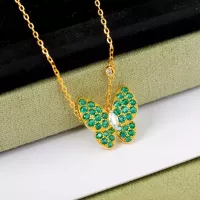 Cheap Van Cleef &amp; Arpels Necklaces For Women #1351872 Replica Wholesale [$32.00 USD] [ITEM#1351872] on Replica Van Cleef &amp; Arpels Necklaces