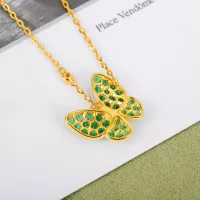 Cheap Van Cleef &amp; Arpels Necklaces For Women #1351872 Replica Wholesale [$32.00 USD] [ITEM#1351872] on Replica Van Cleef &amp; Arpels Necklaces
