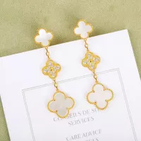 Cheap Van Cleef &amp; Arpels Earrings For Women #1351873 Replica Wholesale [$38.00 USD] [ITEM#1351873] on Replica Van Cleef &amp; Arpels Earrings