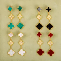 Cheap Van Cleef &amp; Arpels Earrings For Women #1351874 Replica Wholesale [$38.00 USD] [ITEM#1351874] on Replica Van Cleef &amp; Arpels Earrings