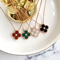Cheap Van Cleef &amp; Arpels Necklaces For Women #1351888 Replica Wholesale [$25.00 USD] [ITEM#1351888] on Replica Van Cleef &amp; Arpels Necklaces