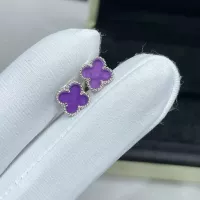 Cheap Van Cleef &amp; Arpels Earrings For Women #1351892 Replica Wholesale [$45.00 USD] [ITEM#1351892] on Replica Van Cleef &amp; Arpels Earrings