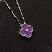 Cheap Van Cleef &amp; Arpels Necklaces For Women #1351898 Replica Wholesale [$52.00 USD] [ITEM#1351898] on Replica Van Cleef &amp; Arpels Necklaces