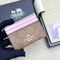 Cheap Coach Card Case #1351930 Replica Wholesale [$34.00 USD] [ITEM#1351930] on Replica Coach Wallets