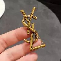 Cheap Yves Saint Laurent Brooches For Women #1352138 Replica Wholesale [$29.00 USD] [ITEM#1352138] on Replica Yves Saint Laurent Brooches