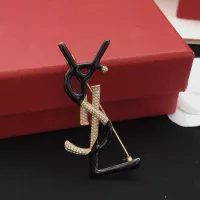 Cheap Yves Saint Laurent Brooches For Women #1352201 Replica Wholesale [$29.00 USD] [ITEM#1352201] on Replica Yves Saint Laurent Brooches