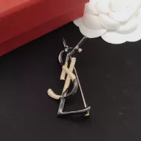 Cheap Yves Saint Laurent Brooches For Women #1352201 Replica Wholesale [$29.00 USD] [ITEM#1352201] on Replica Yves Saint Laurent Brooches