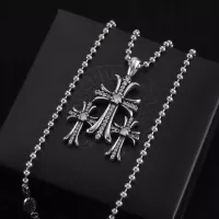 Cheap Chrome Hearts Necklaces #1352213 Replica Wholesale [$39.00 USD] [ITEM#1352213] on Replica Chrome Hearts Necklaces