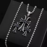 Cheap Chrome Hearts Necklaces #1352215 Replica Wholesale [$39.00 USD] [ITEM#1352215] on Replica Chrome Hearts Necklaces