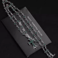 Cheap Chrome Hearts Necklaces #1352218 Replica Wholesale [$48.00 USD] [ITEM#1352218] on Replica Chrome Hearts Necklaces