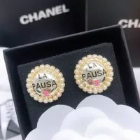 Cheap Chanel Earrings For Women #1352510 Replica Wholesale [$25.00 USD] [ITEM#1352510] on Replica Chanel Earrings