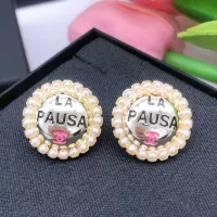 Cheap Chanel Earrings For Women #1352510 Replica Wholesale [$25.00 USD] [ITEM#1352510] on Replica Chanel Earrings