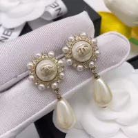 Cheap Chanel Earrings For Women #1352543 Replica Wholesale [$25.00 USD] [ITEM#1352543] on Replica Chanel Earrings