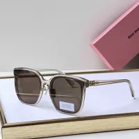 Cheap MIU MIU AAA Quality Sunglasses #1352581 Replica Wholesale [$60.00 USD] [ITEM#1352581] on Replica MIU MIU AAA Sunglasses