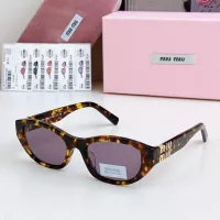 Cheap MIU MIU AAA Quality Sunglasses #1352592 Replica Wholesale [$64.00 USD] [ITEM#1352592] on Replica MIU MIU AAA Sunglasses