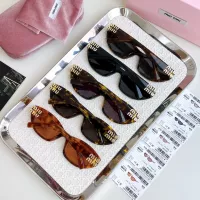 Cheap MIU MIU AAA Quality Sunglasses #1352592 Replica Wholesale [$64.00 USD] [ITEM#1352592] on Replica MIU MIU AAA Sunglasses