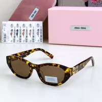 Cheap MIU MIU AAA Quality Sunglasses #1352593 Replica Wholesale [$64.00 USD] [ITEM#1352593] on Replica MIU MIU AAA Sunglasses