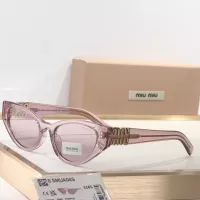 Cheap MIU MIU AAA Quality Sunglasses #1352697 Replica Wholesale [$64.00 USD] [ITEM#1352697] on Replica MIU MIU AAA Sunglasses