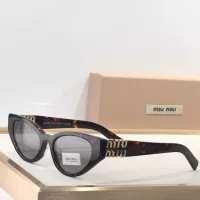 Cheap MIU MIU AAA Quality Sunglasses #1352700 Replica Wholesale [$64.00 USD] [ITEM#1352700] on Replica MIU MIU AAA Sunglasses