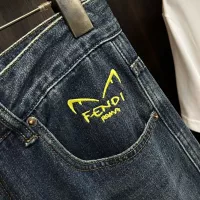 Cheap Fendi Jeans For Men #1352750 Replica Wholesale [$96.00 USD] [ITEM#1352750] on Replica Fendi Jeans
