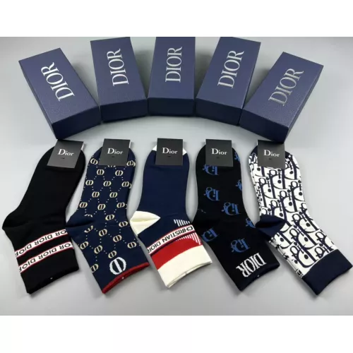 Cheap Christian Dior Socks #1352861 Replica Wholesale [$27.00 USD] [ITEM#1352861] on Replica Christian Dior Socks