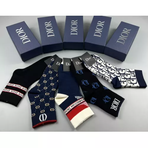 Cheap Christian Dior Socks #1352861 Replica Wholesale [$27.00 USD] [ITEM#1352861] on Replica Christian Dior Socks