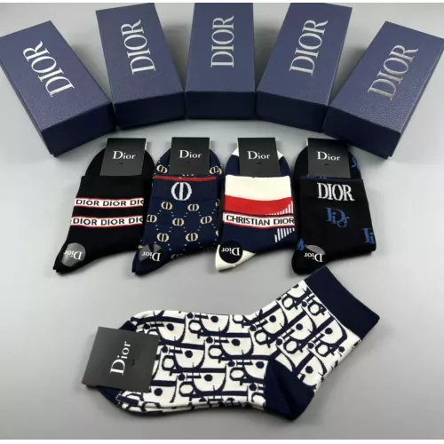 Cheap Christian Dior Socks #1352861 Replica Wholesale [$27.00 USD] [ITEM#1352861] on Replica Christian Dior Socks