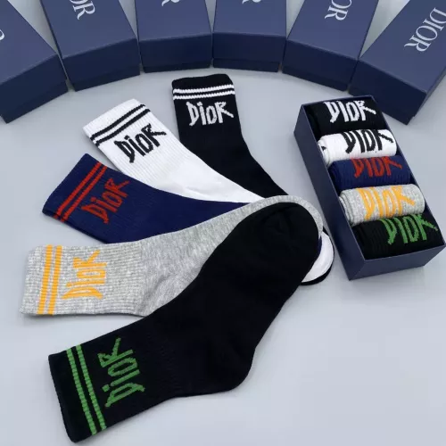 Cheap Christian Dior Socks #1352863 Replica Wholesale [$29.00 USD] [ITEM#1352863] on Replica Christian Dior Socks
