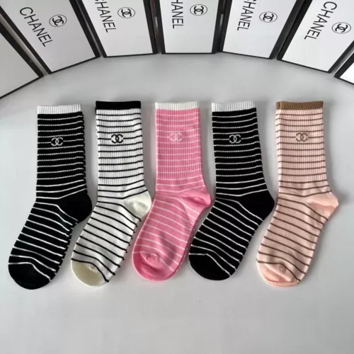 Cheap Chanel Socks #1352872 Replica Wholesale [$29.00 USD] [ITEM#1352872] on Replica Chanel Socks