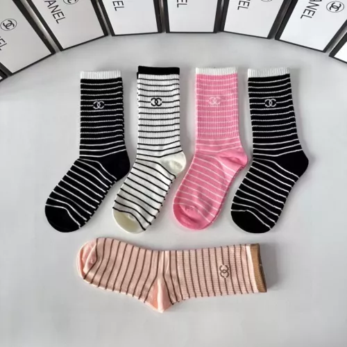 Cheap Chanel Socks #1352872 Replica Wholesale [$29.00 USD] [ITEM#1352872] on Replica Chanel Socks