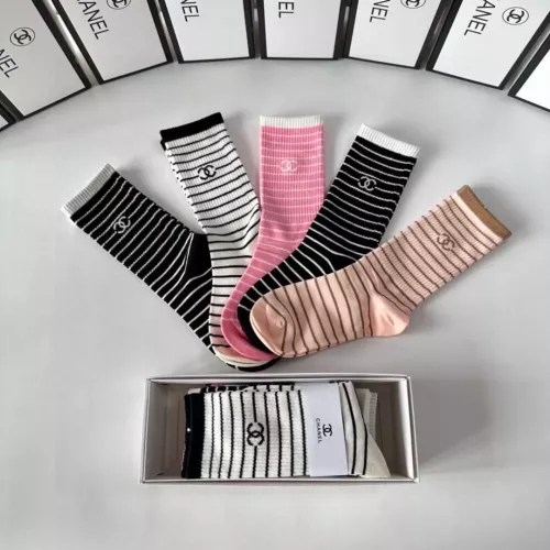 Cheap Chanel Socks #1352872 Replica Wholesale [$29.00 USD] [ITEM#1352872] on Replica Chanel Socks