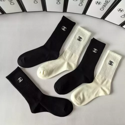 Cheap Chanel Socks #1352879 Replica Wholesale [$29.00 USD] [ITEM#1352879] on Replica Chanel Socks