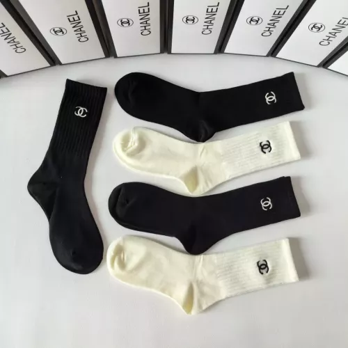 Cheap Chanel Socks #1352879 Replica Wholesale [$29.00 USD] [ITEM#1352879] on Replica Chanel Socks