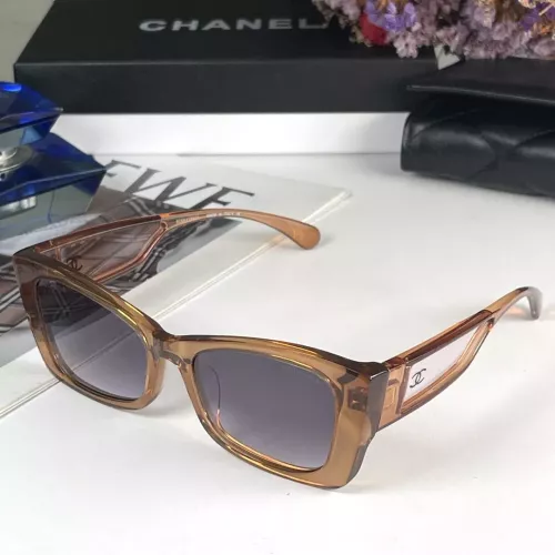 Chanel AAA Quality Sunglasses #1353095