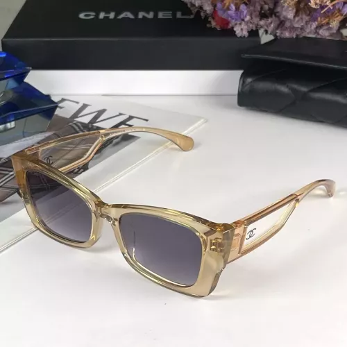 Chanel AAA Quality Sunglasses #1353096
