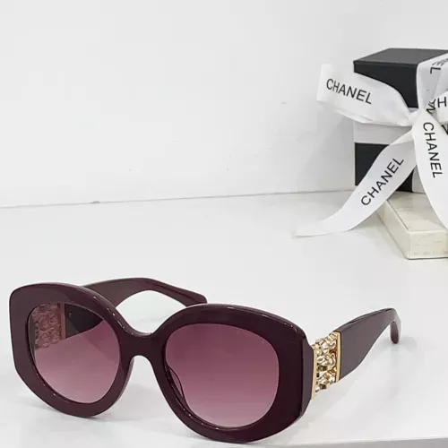 Chanel AAA Quality Sunglasses #1353117