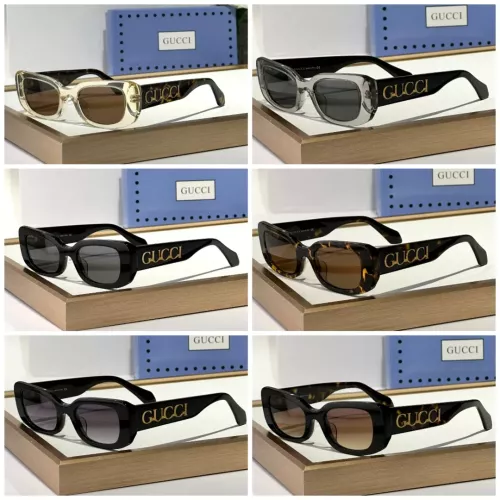 Cheap Gucci AAA Quality Sunglasses #1353145 Replica Wholesale [$60.00 USD] [ITEM#1353145] on Replica Gucci AAA Quality Sunglasses