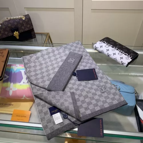Louis Vuitton LV Hat and Scarf and Glove Set #1353266