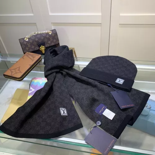 Cheap Louis Vuitton LV Hat and Scarf and Glove Set #1353267 Replica Wholesale [$45.00 USD] [ITEM#1353267] on Replica Louis Vuitton LV Hat and Scarf and Glove Set