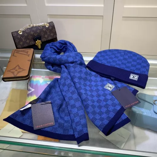 Cheap Louis Vuitton LV Hat and Scarf and Glove Set #1353268 Replica Wholesale [$45.00 USD] [ITEM#1353268] on Replica Louis Vuitton LV Hat and Scarf and Glove Set