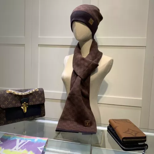 Cheap Louis Vuitton LV Hat and Scarf and Glove Set #1353269 Replica Wholesale [$45.00 USD] [ITEM#1353269] on Replica Louis Vuitton LV Hat and Scarf and Glove Set