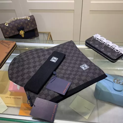 Louis Vuitton LV Hat and Scarf and Glove Set #1353270