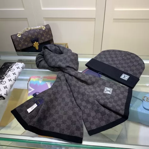 Cheap Louis Vuitton LV Hat and Scarf and Glove Set #1353270 Replica Wholesale [$45.00 USD] [ITEM#1353270] on Replica Louis Vuitton LV Hat and Scarf and Glove Set
