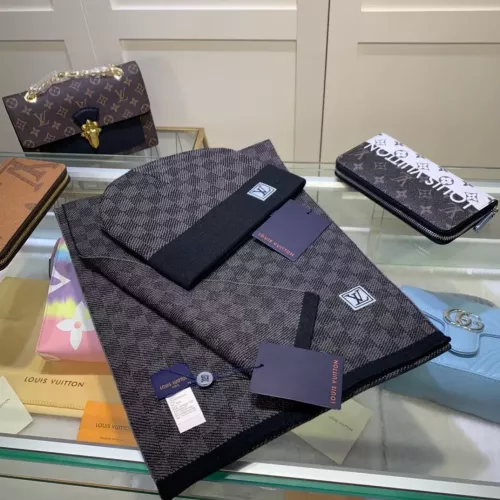 Cheap Louis Vuitton LV Hat and Scarf and Glove Set #1353270 Replica Wholesale [$45.00 USD] [ITEM#1353270] on Replica Louis Vuitton LV Hat and Scarf and Glove Set