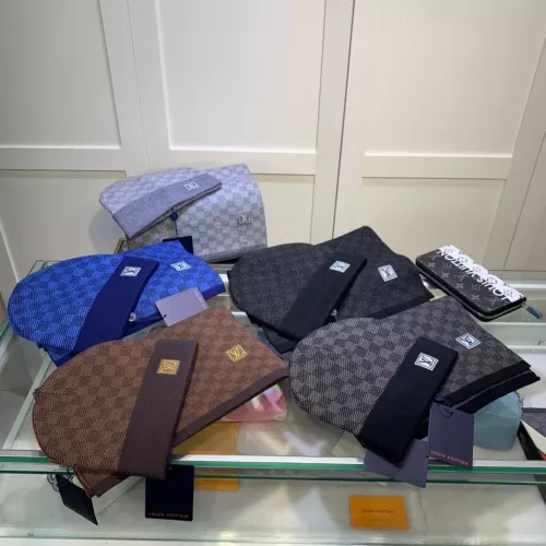 Cheap Louis Vuitton LV Hat and Scarf and Glove Set #1353270 Replica Wholesale [$45.00 USD] [ITEM#1353270] on Replica Louis Vuitton LV Hat and Scarf and Glove Set